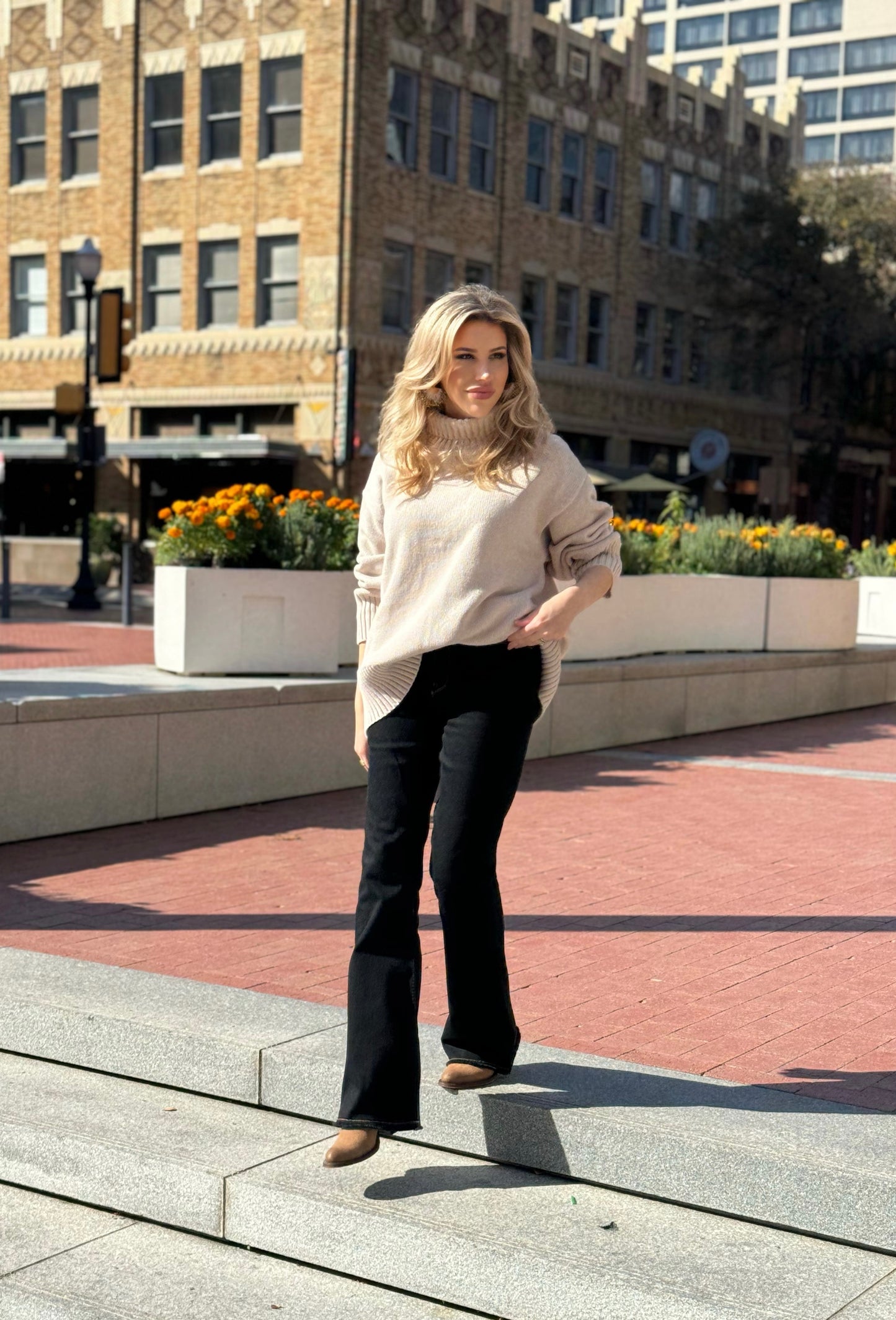 Alice High Rise Flare Jeans