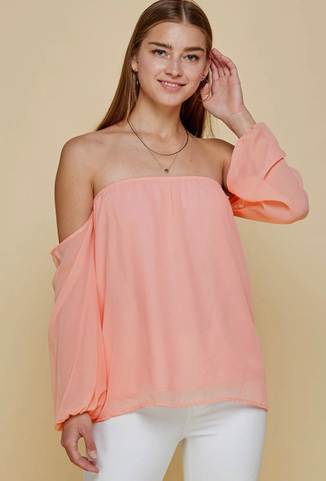 Grecian Off Shoulder Blouse