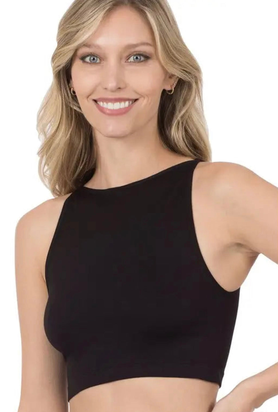 Seamless Cropped Tank Top