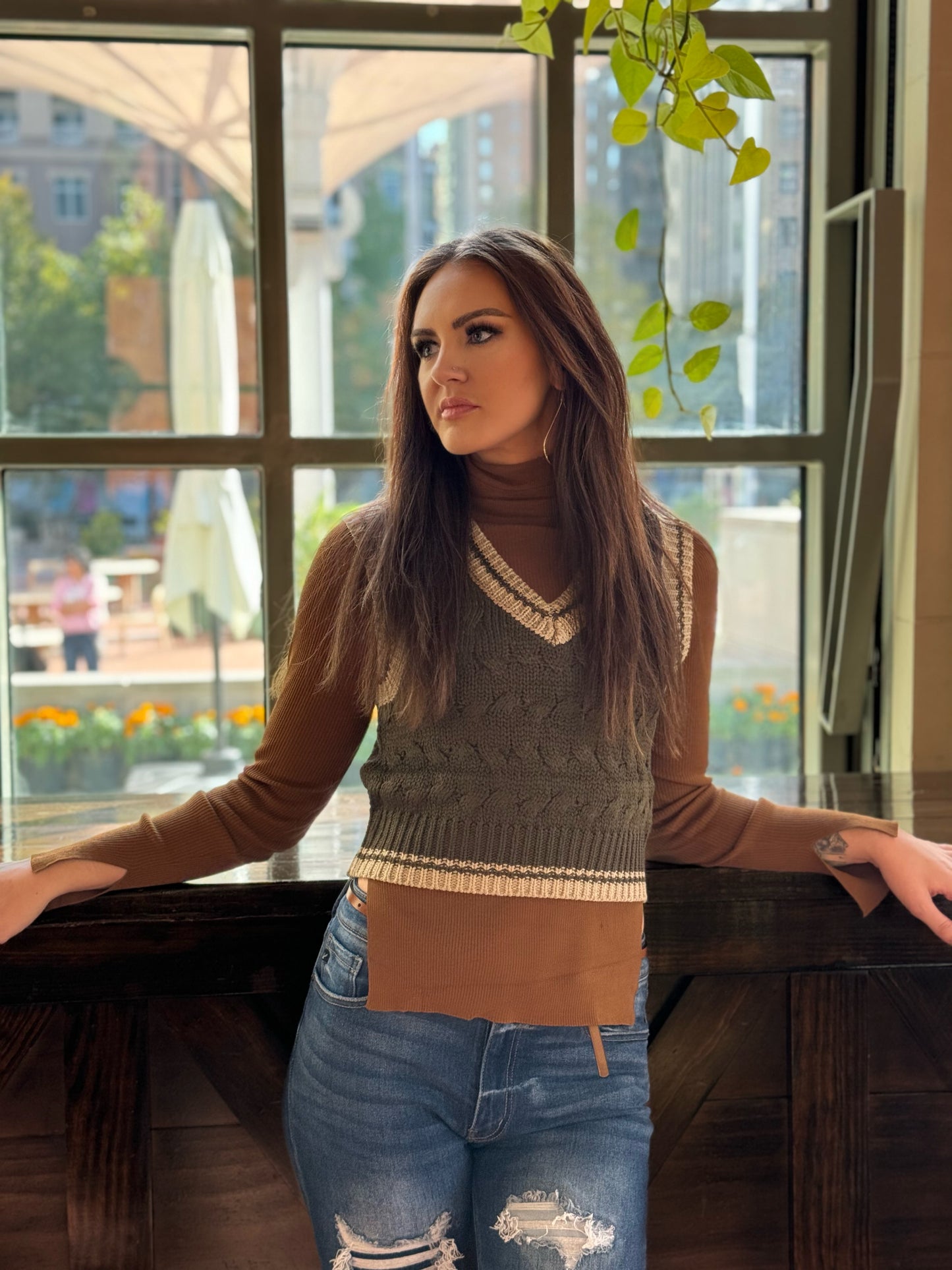 Alina Turtleneck Top
