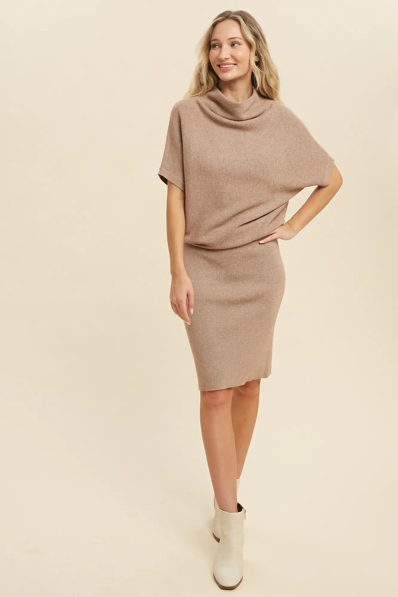 Dolman Sweater Dress