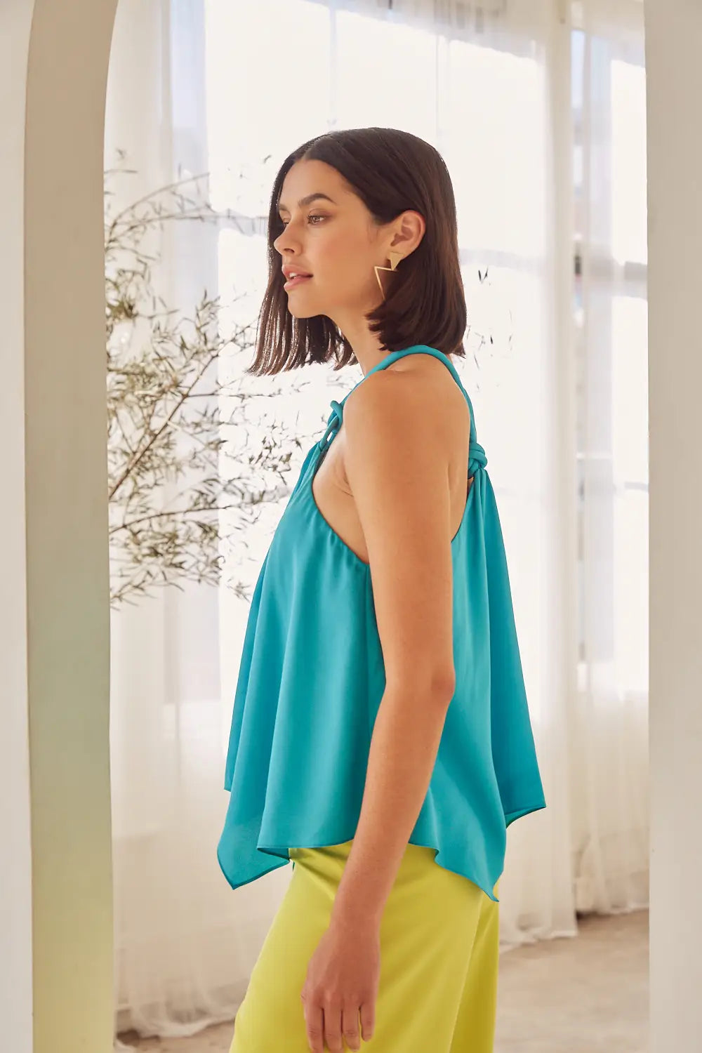 Flowing Halter Top