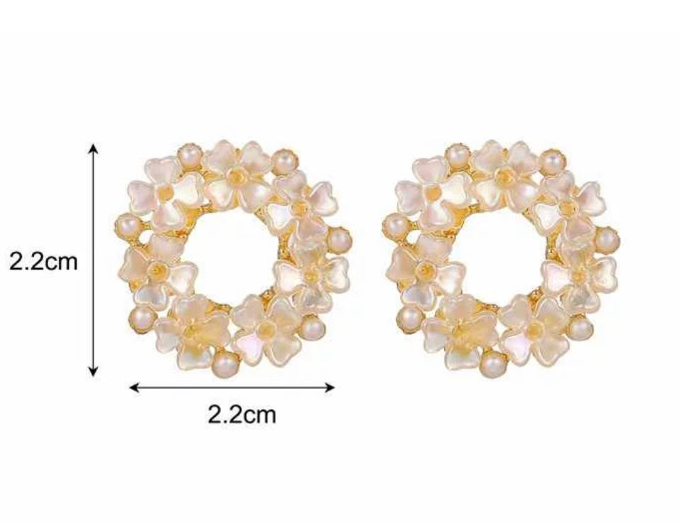 Jasmine Flower Earrings
