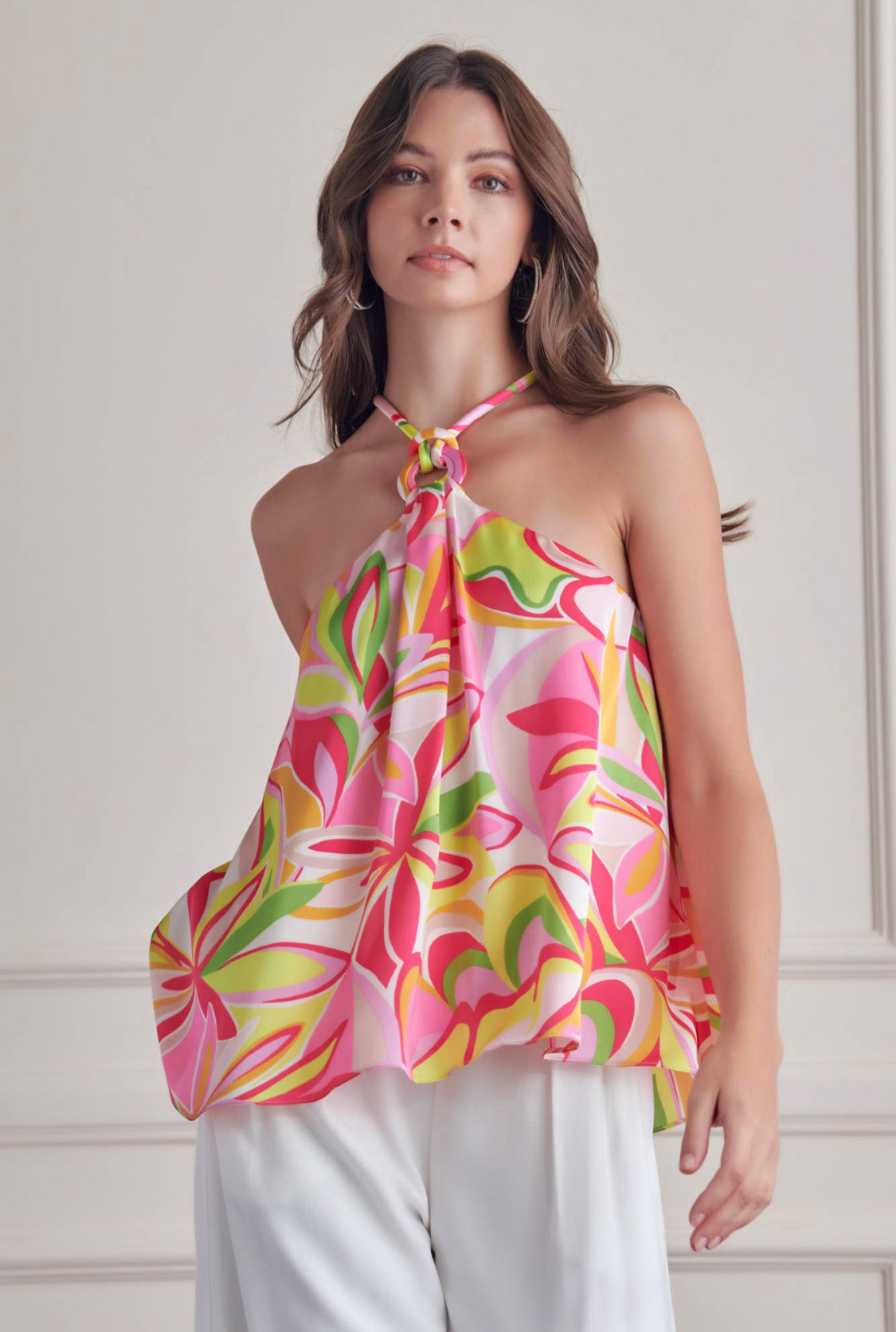 Flowing Halter Top