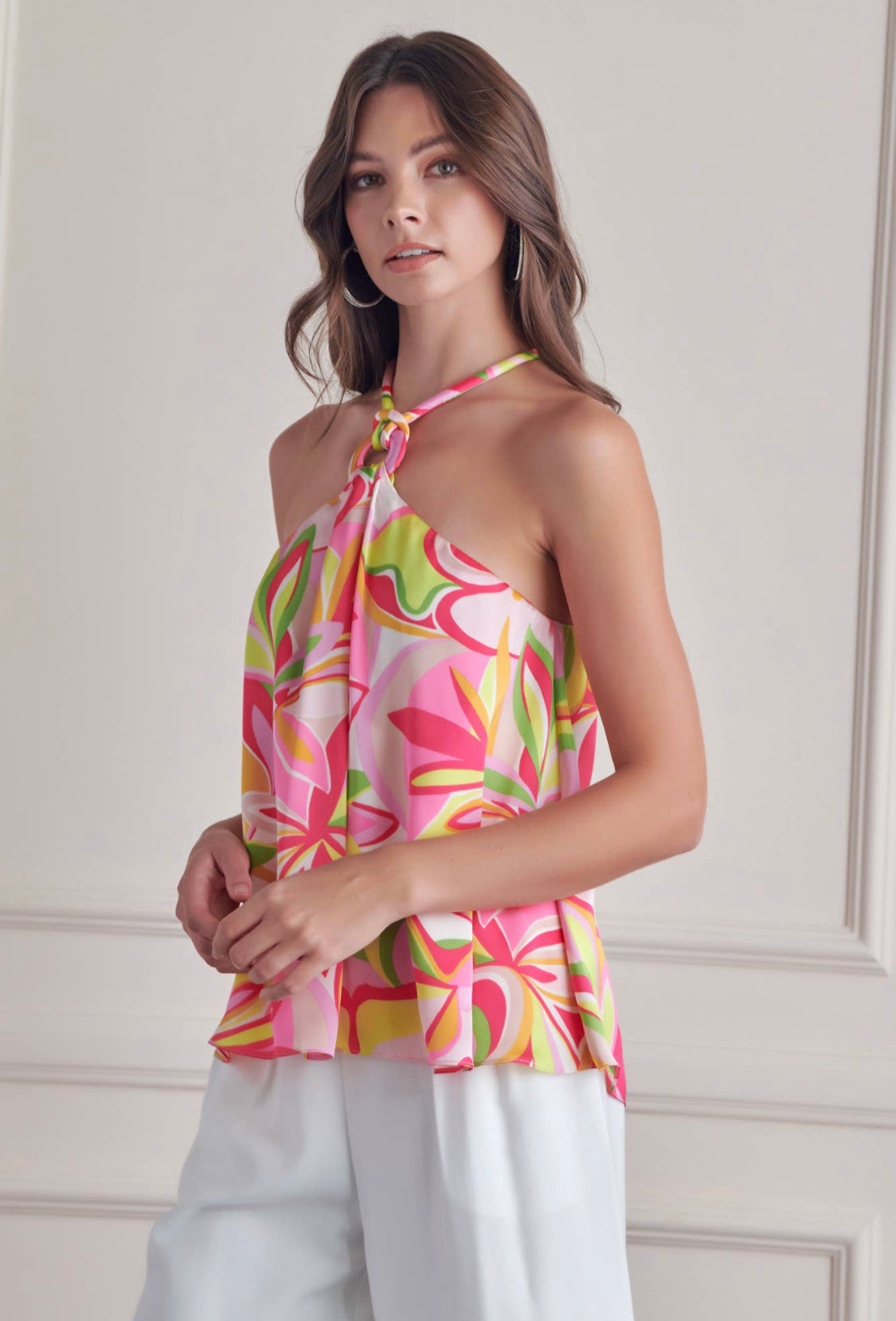 Flowing Halter Top