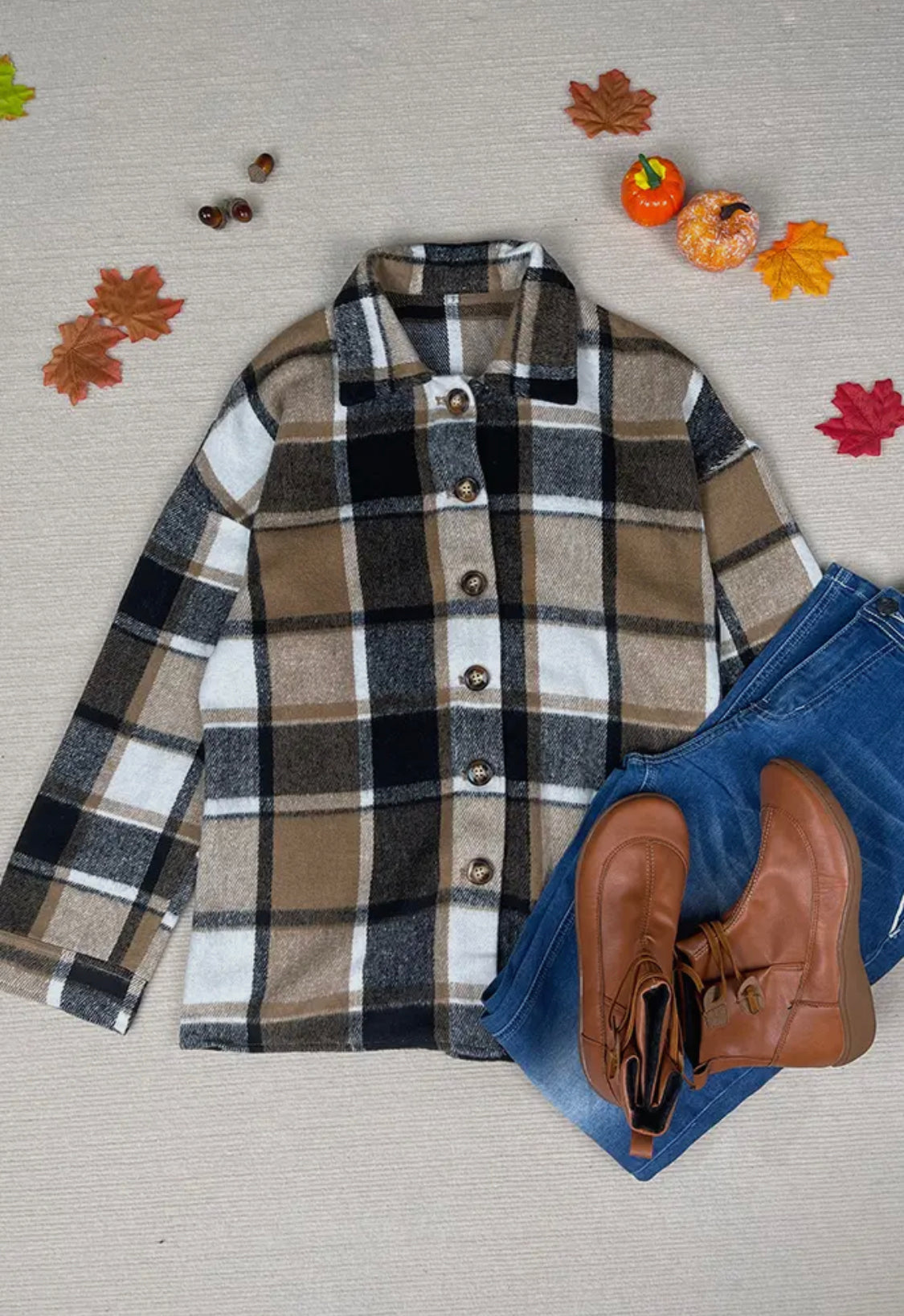 Plaid Flannel Shacket