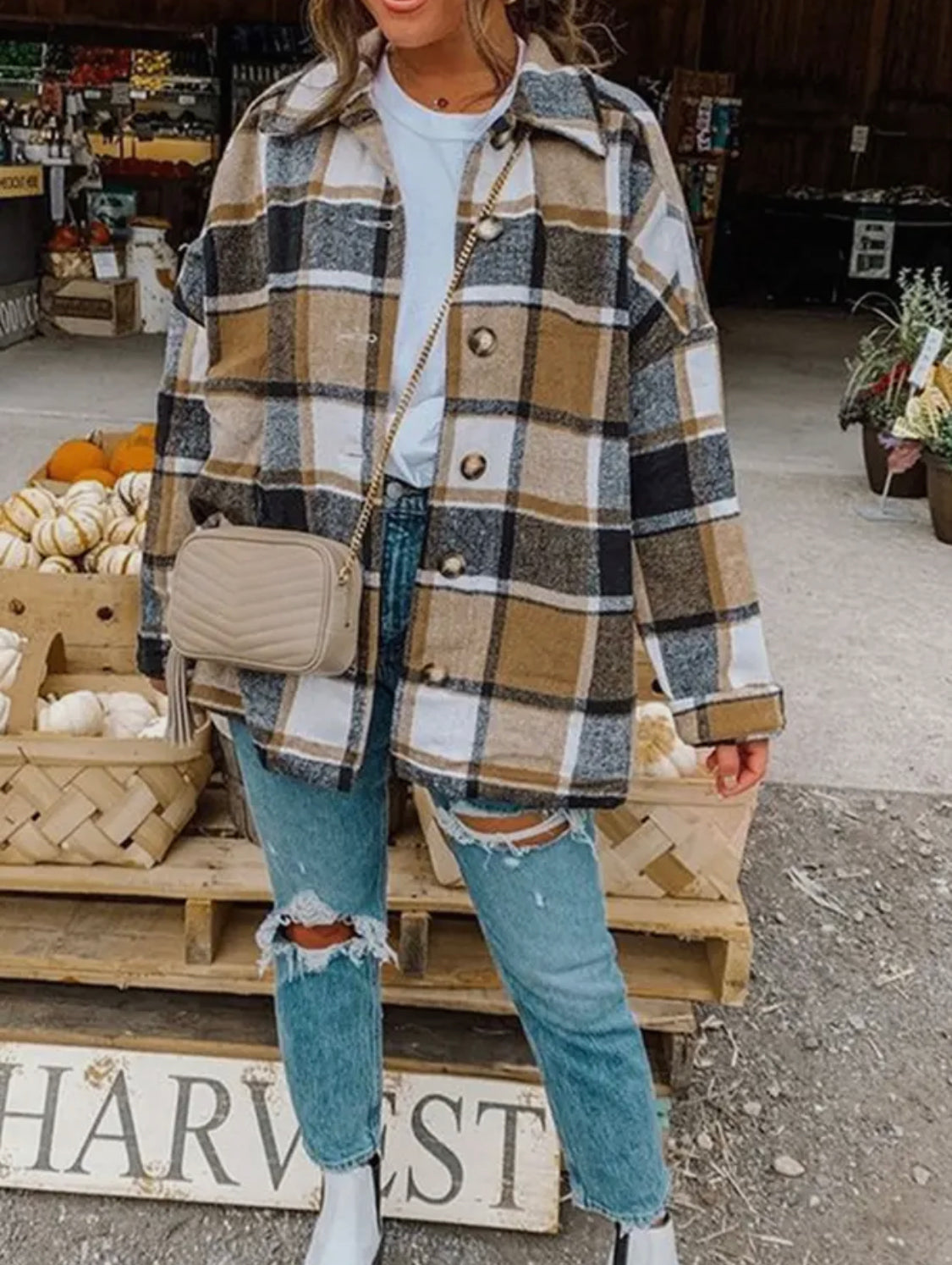 Plaid Flannel Shacket