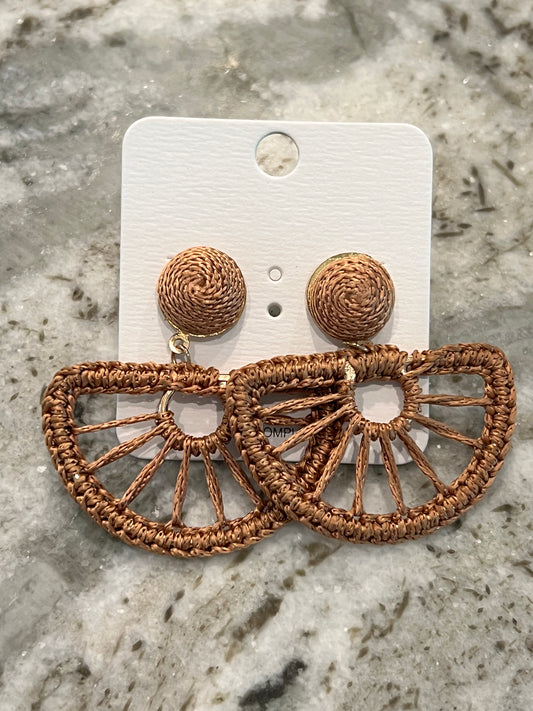 Crochet Dangle Earrings