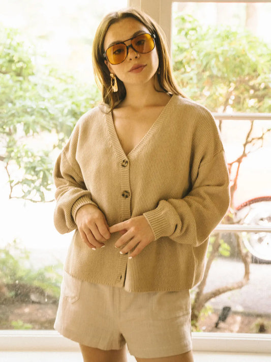 CeCe Cardigan - Camel