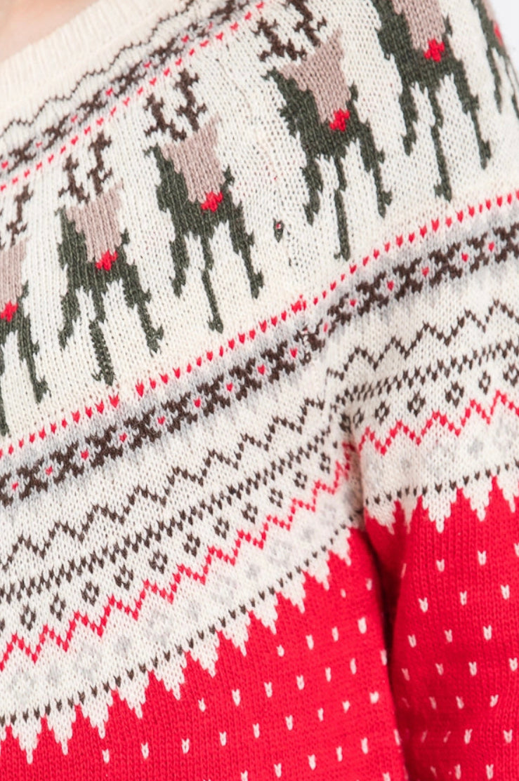 Christmas Reindeer Sweater