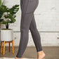 Plus Size Butter Soft Full Length Leggings with Pocket - Black