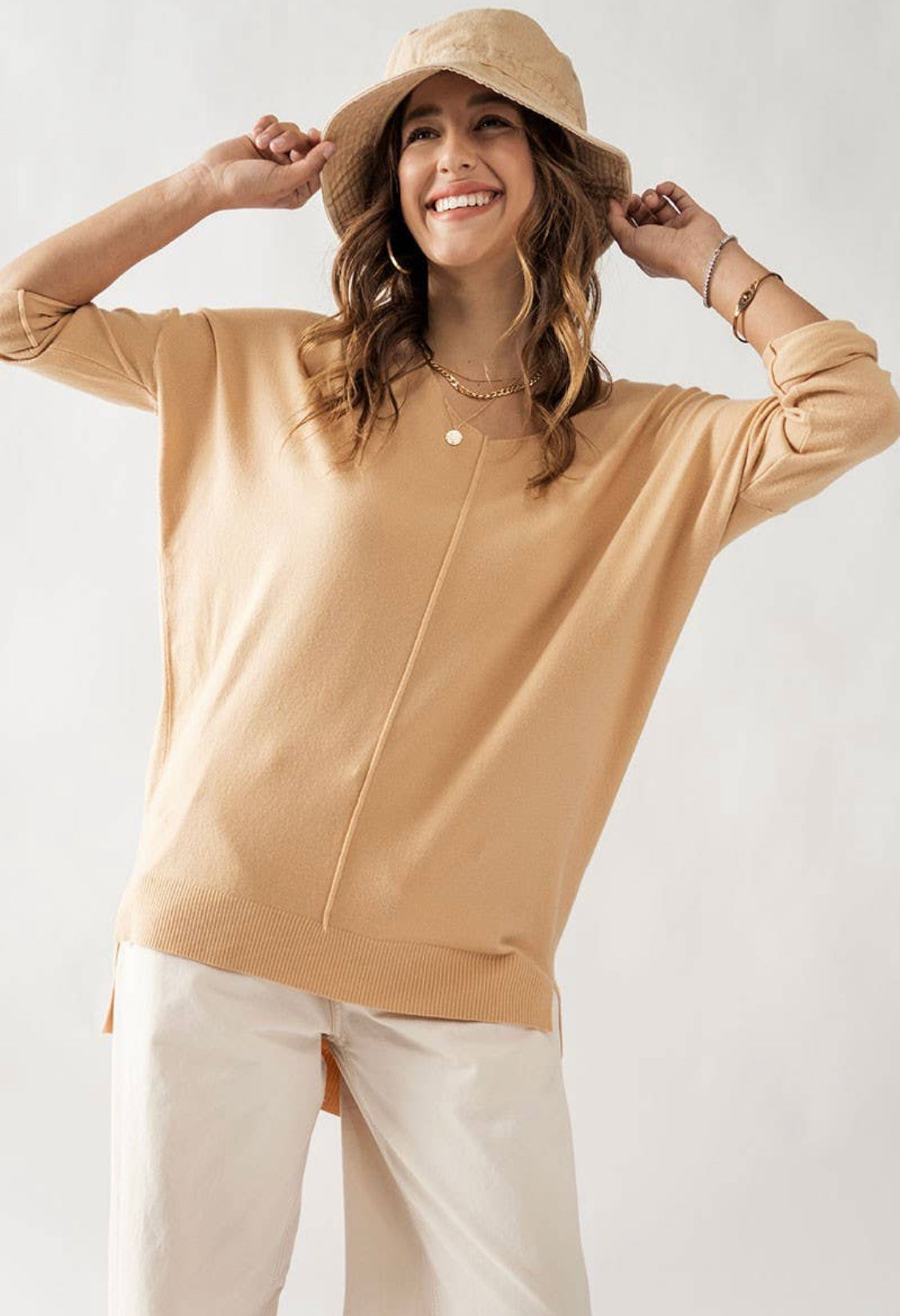 High Low Tunic Sweater